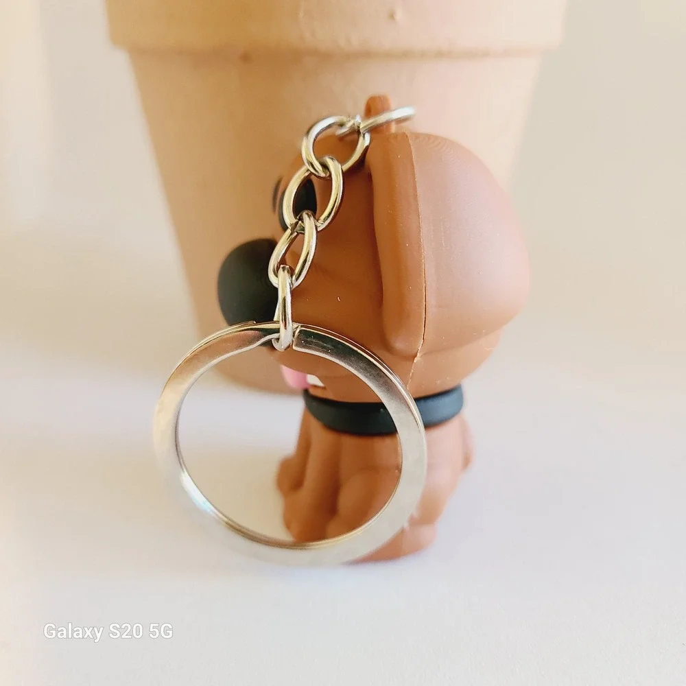Cute Dog Keychain Cartoon Character Accessory Keyring Bag Charm For‎ Men NEW